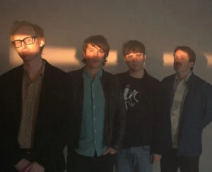 Kiwi Jr., four band members, photo by Ben Rayner