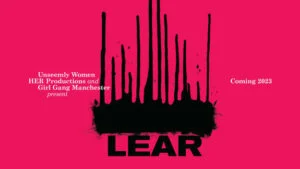 Poster for Lear at Shakespeare North